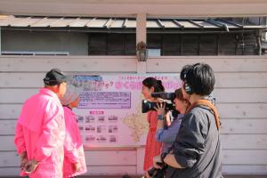 桜マップの取材の写真3 桜マップの取材の写真3