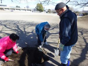 施肥作業の写真2 施肥作業の写真2