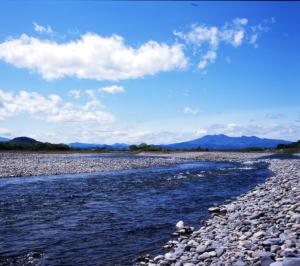 鬼怒川河川敷