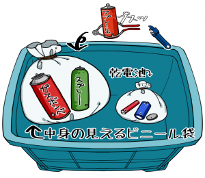 スプレー缶のイラスト