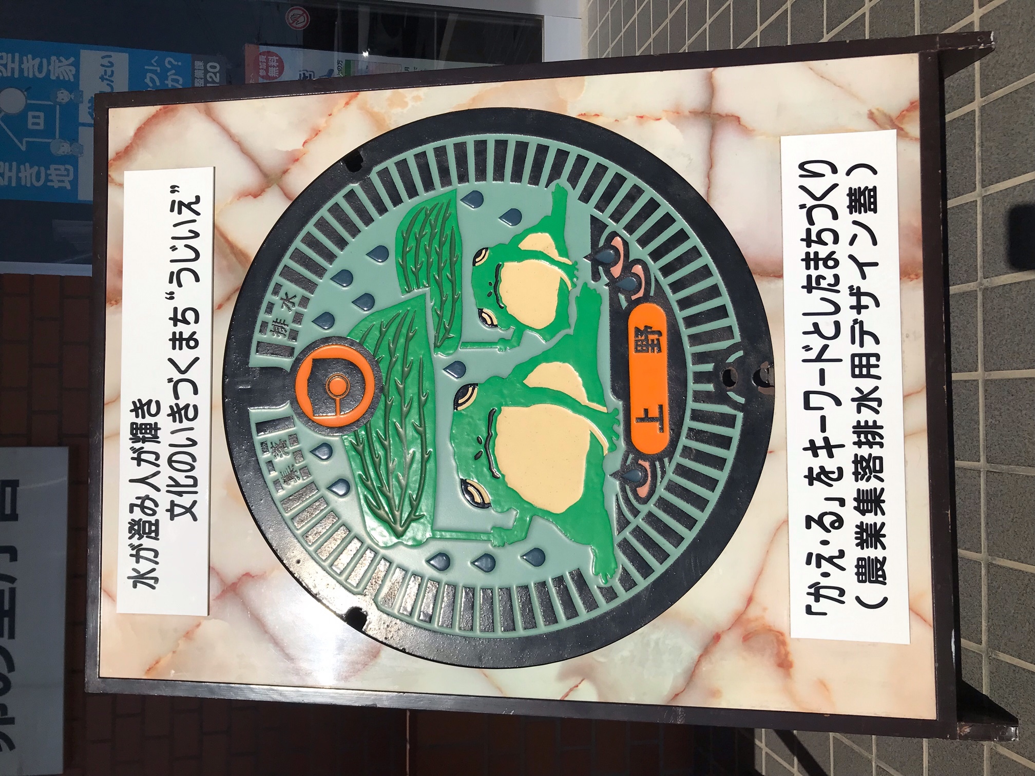 カラーマンホールの写真 カラーマンホールの写真