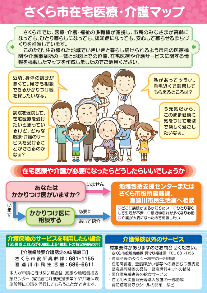 在宅医療・介護マップ表紙