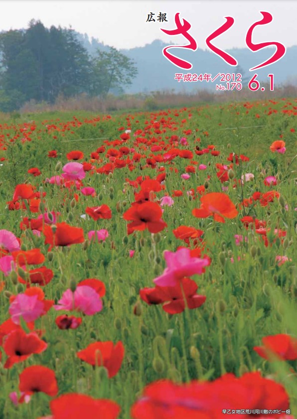 広報さくら平成24年6月1日号表紙