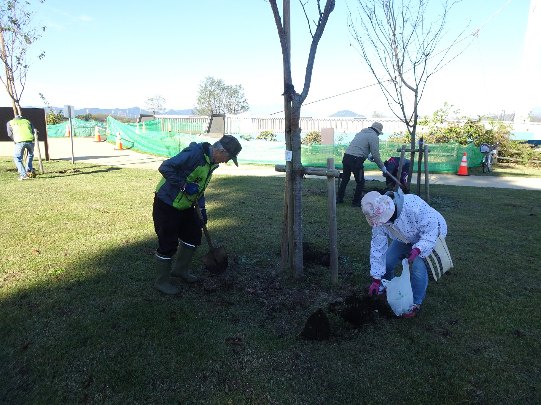 施肥活動の写真1