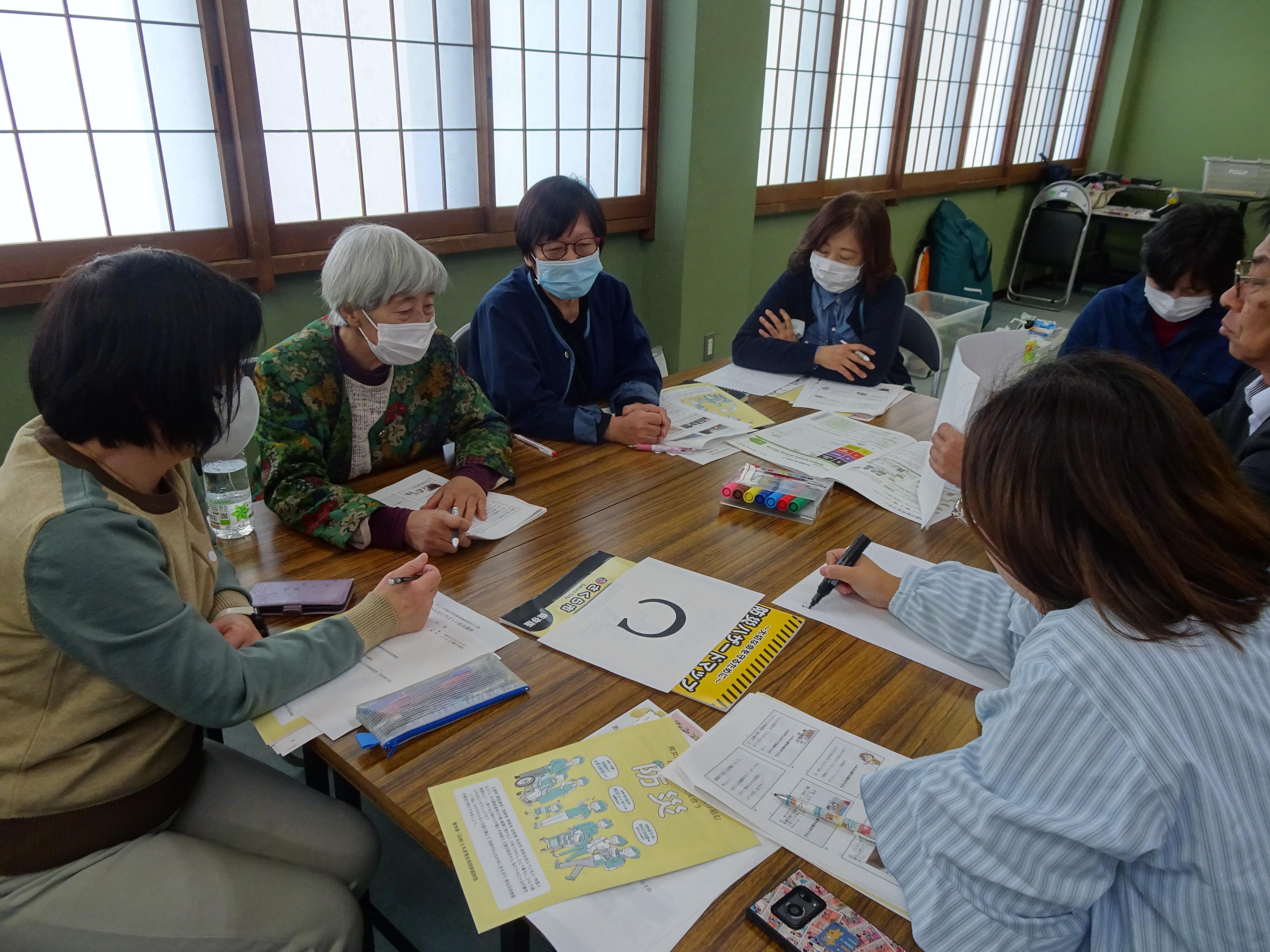 防災講座の様子2