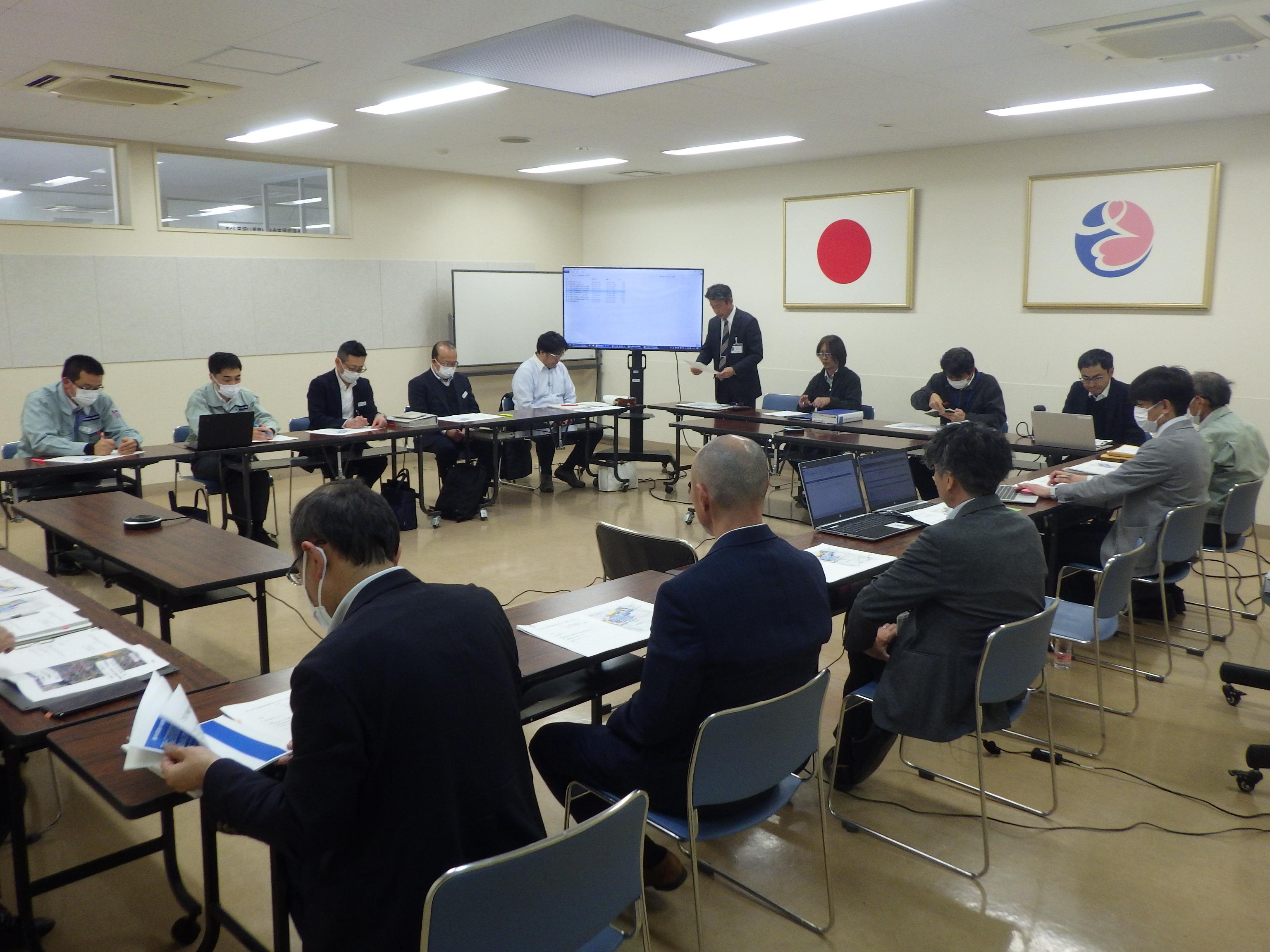 栃木県関係職員との勉強会の様子