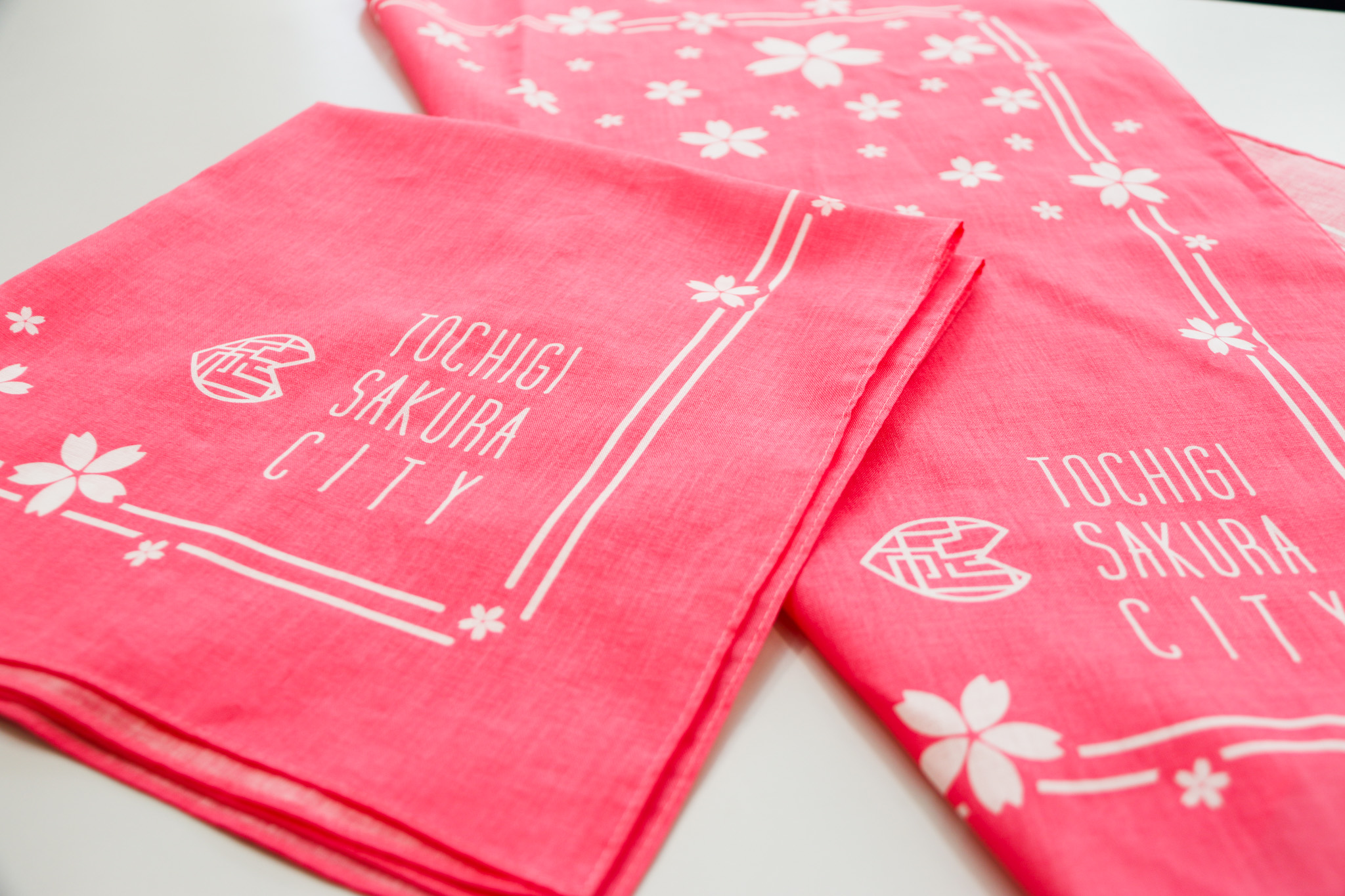 さくら市オリジナルバンダナ