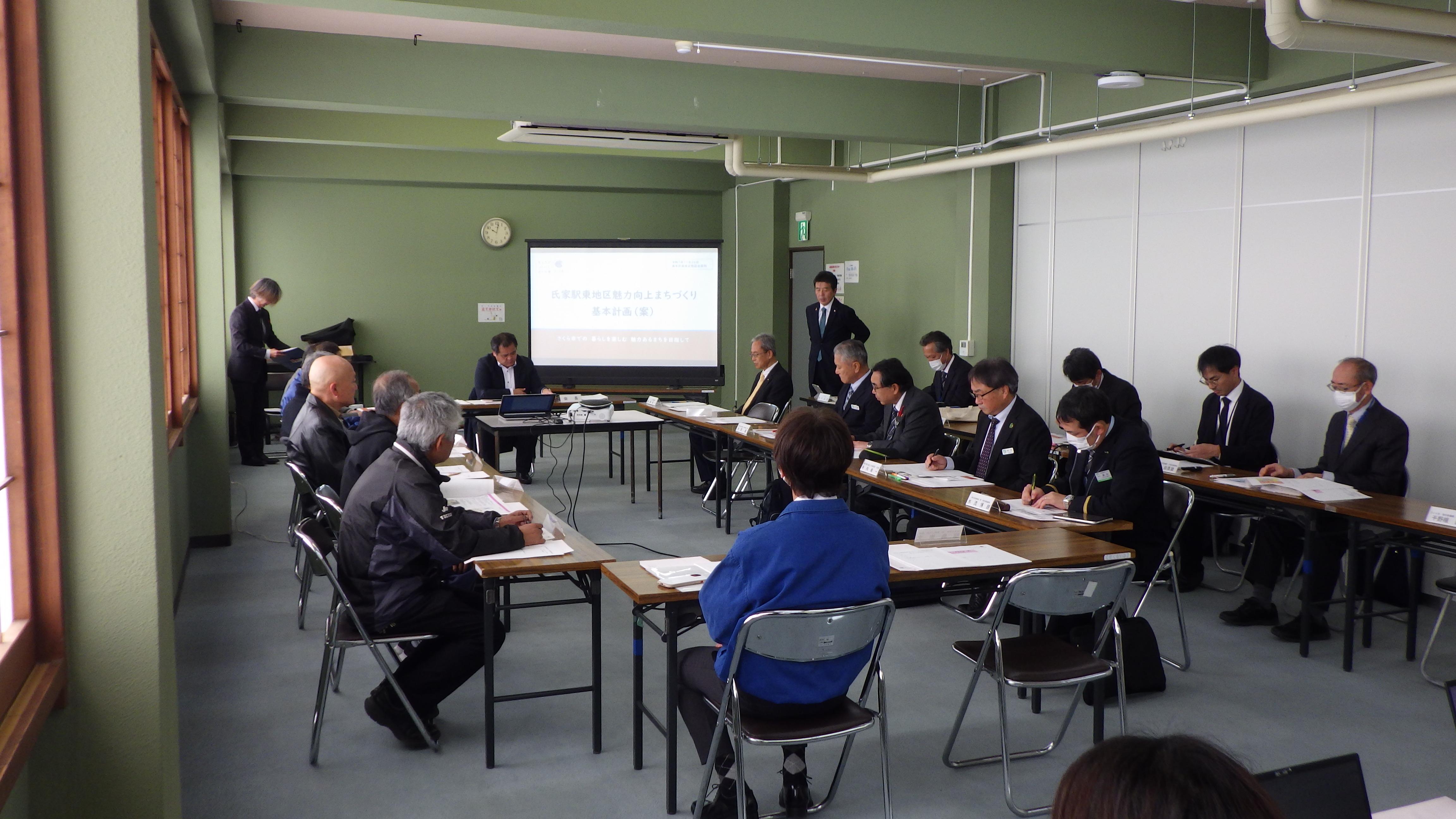 第2回まちづくり基本計画策定懇談会での市長挨拶