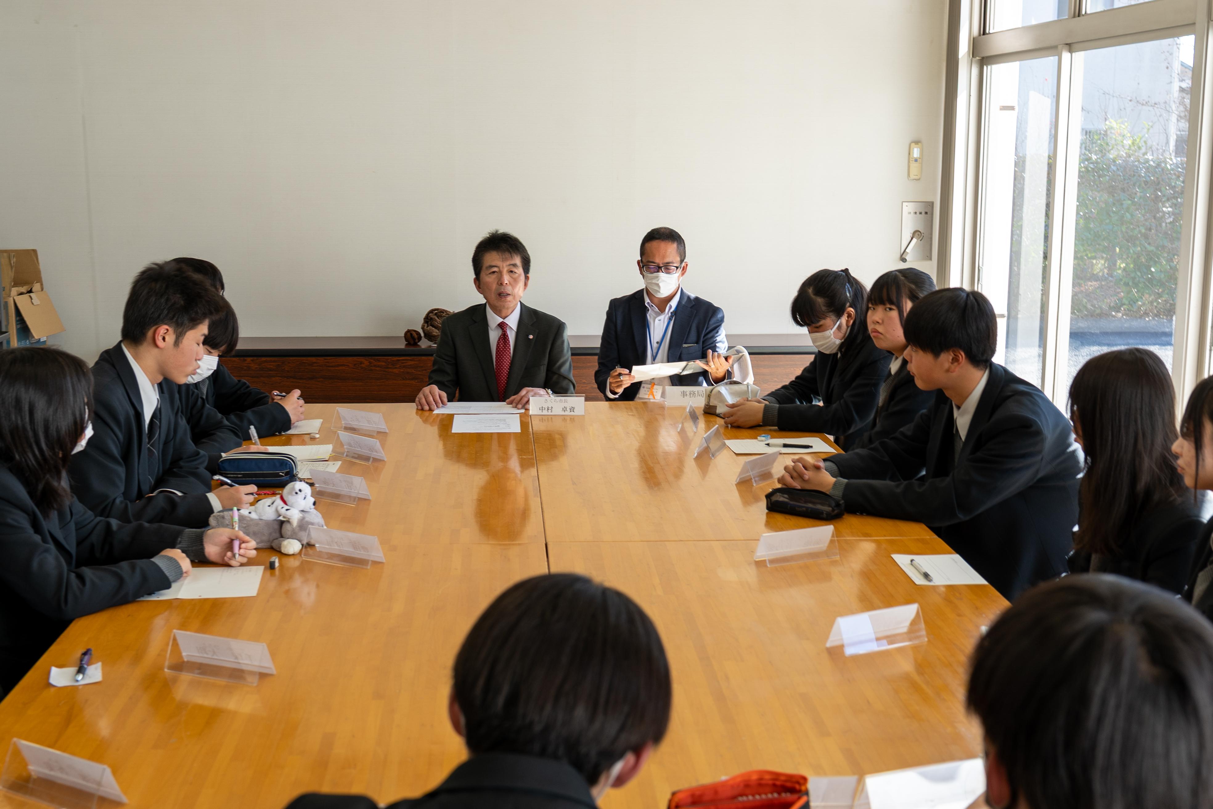 意見交換会の様子の写真 意見交換会の様子の写真